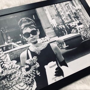 Audrey Hepburn Breakfast at Tiffany’s Wall Art